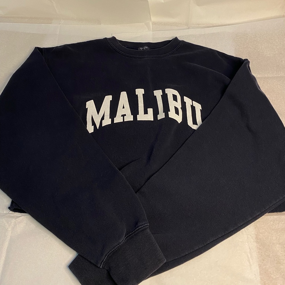 John Galt Malibu Cropped Sweatshirt